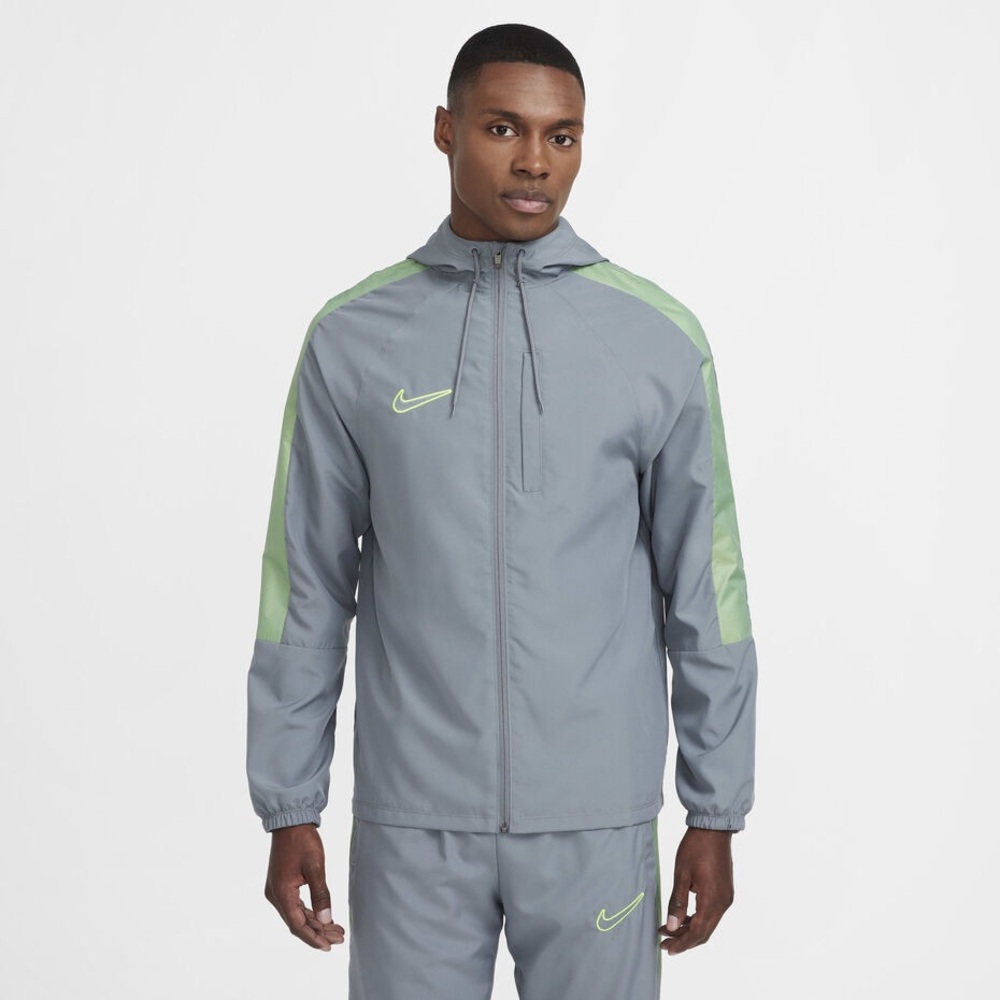 Nike Repel Academy Men's Water-Repellent Hooded Full Zip Track Jacket FZ0585-065